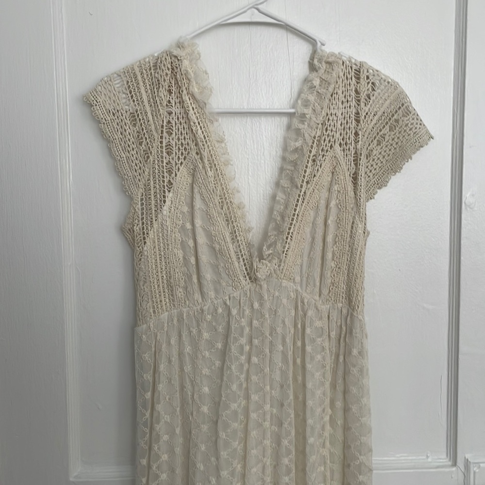 Crochted/Lace jumpsuit UO